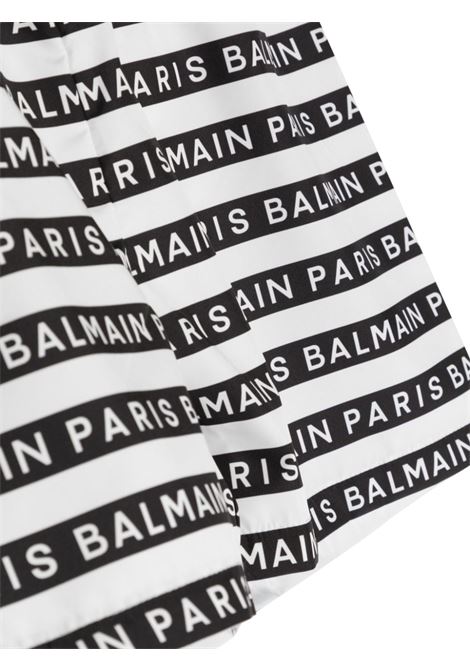Costume da bagno a righe BALMAIN KIDS | BUCP29 Z2182100NE